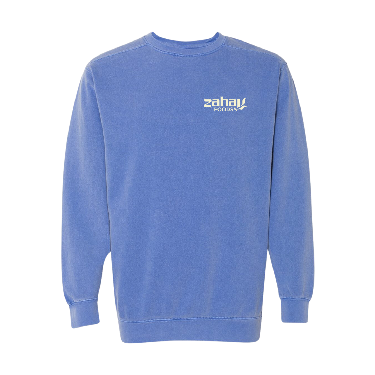 Zahav Foods Garment-Dyed Crewneck Sweatshirt