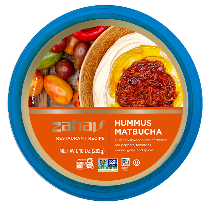 Restaurant Recipe Hummus Matbucha - 10oz