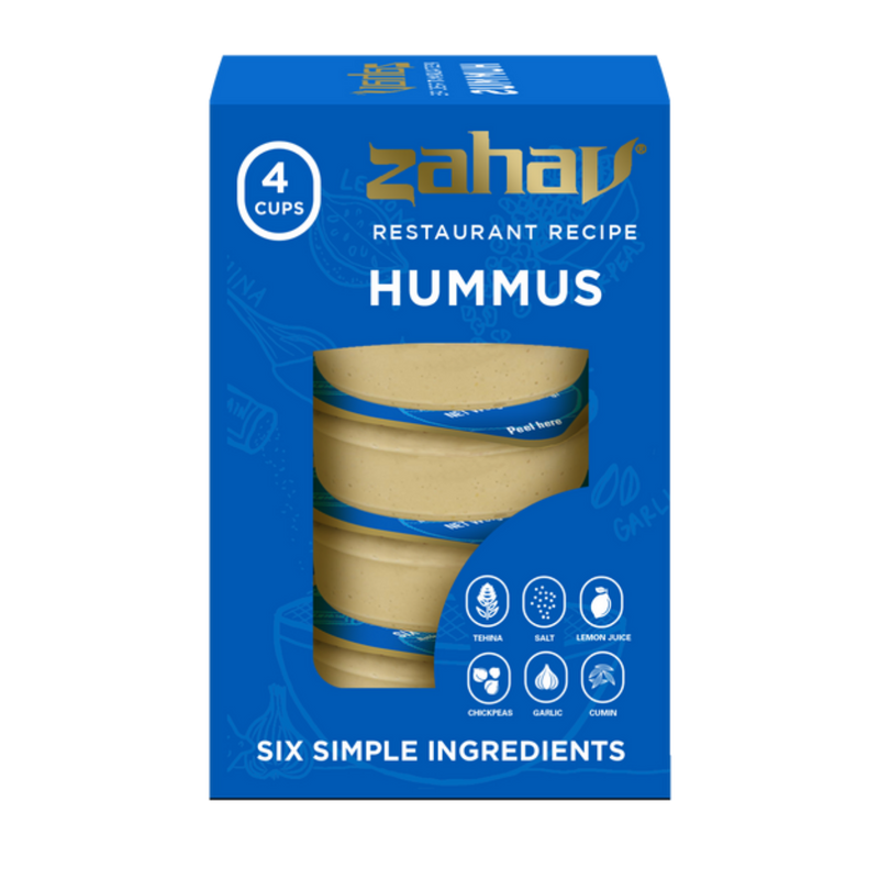 Restaurant Recipe Hummus - 4 x 2oz